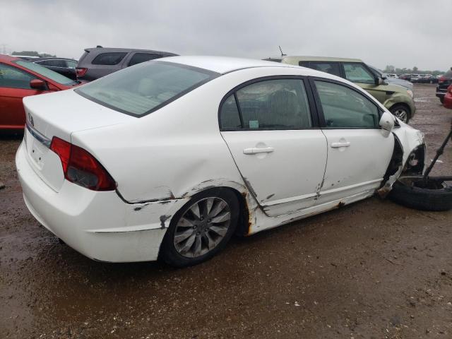 19XFA16959E028772 - 2009 HONDA CIVIC EXL WHITE photo 3
