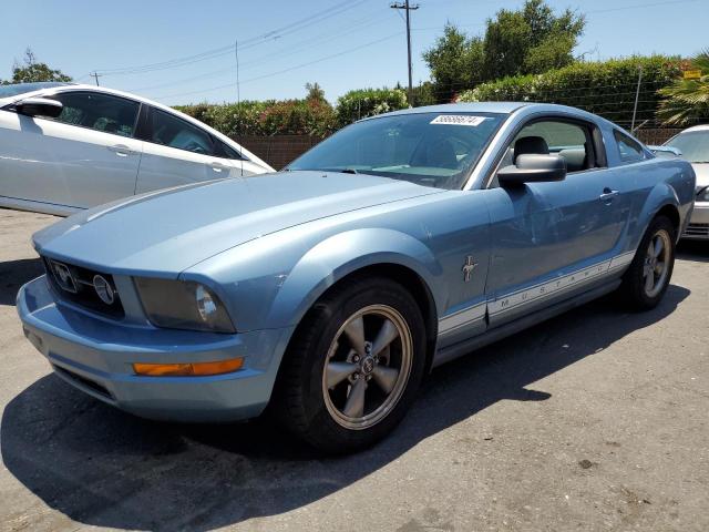 1ZVFT80N065234501 - 2006 FORD MUSTANG BLUE photo 1