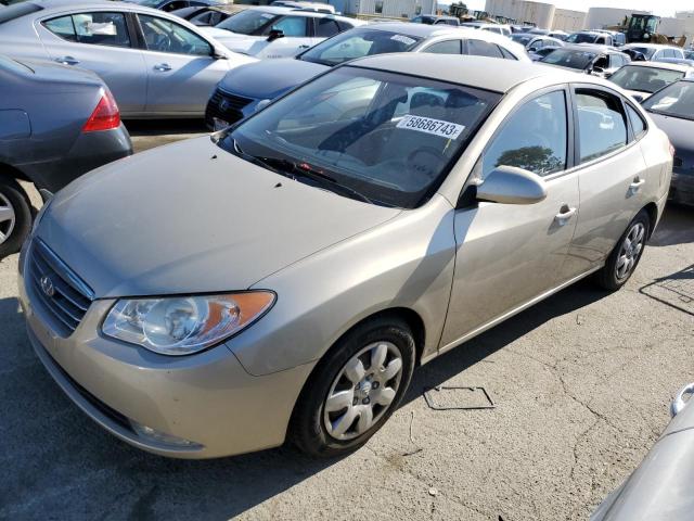 KMHDU46D08U409011 - 2008 HYUNDAI ELANTRA GLS TAN photo 1