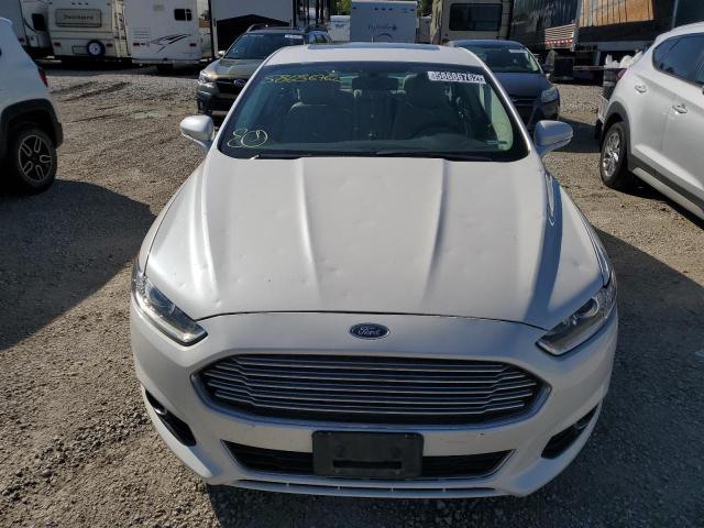 3FA6P0RU6ER356798 - 2014 FORD FUSION TITANIUM HEV WHITE photo 9