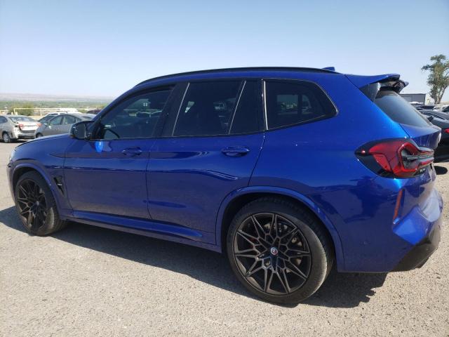 5YM13EC06P9R49666 - 2023 BMW X3 M BLUE photo 2