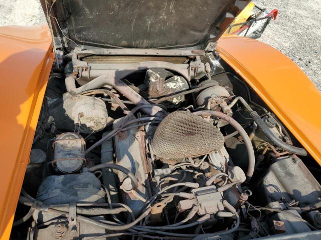 1Z8748S429207 - 1978 CHEVROLET CORVETTE S ORANGE photo 11