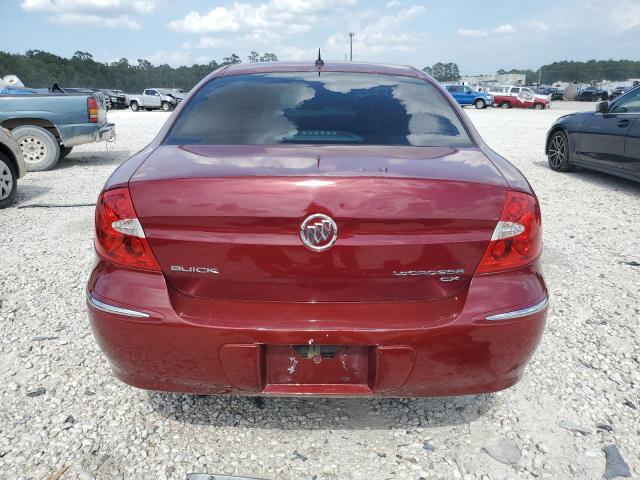 2G4WC582291176713 - 2009 BUICK LACROSSE CX BURGUNDY photo 6