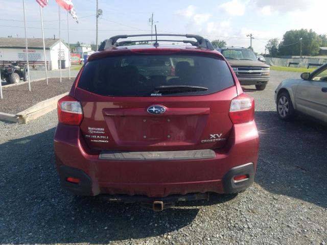 JF2GPAKC5E8304278 - 2014 SUBARU XV CROSSTR 2.0 LIMITED RED photo 6