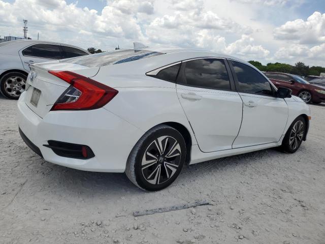 JHMFC1F74JX036941 - 2018 HONDA CIVIC EXL WHITE photo 3