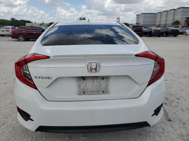 JHMFC1F74JX036941 - 2018 HONDA CIVIC EXL WHITE photo 6