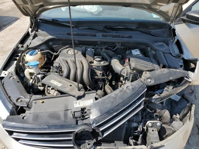 3VW2K7AJ2FM261457 - 2015 VOLKSWAGEN JETTA BASE 银色 照片 11