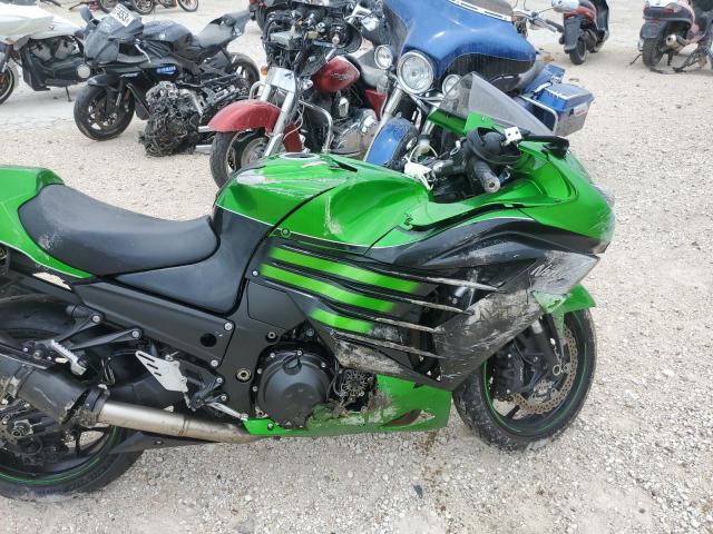 JKBZXNH12GA001318 - 2016 KAWASAKI ZX1400 H GREEN photo 9