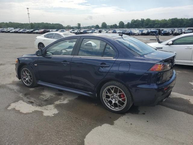 JA32W5FV0EU015877 - 2014 MITSUBISHI LANCER EVOLUTION MR BLUE photo 2