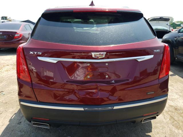 1GYKNBRS0HZ210187 - 2017 CADILLAC XT5 LUXURY RED photo 6