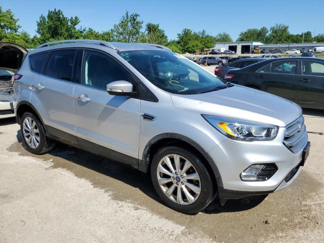 1FMCU0JD9HUC25293 - 2017 FORD ESCAPE TITANIUM SILVER photo 4