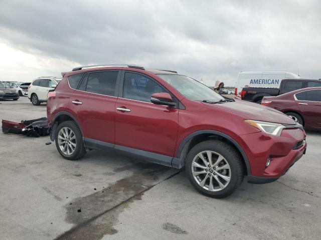 2T3YFREV3JW485953 - 2018 TOYOTA RAV4 LIMITED RED photo 4