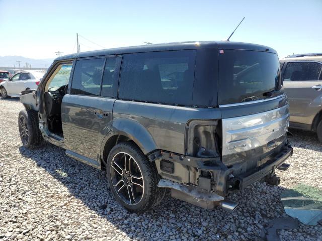 2FMHK6DT8FBA18527 - 2015 FORD FLEX LIMITED BLACK photo 2