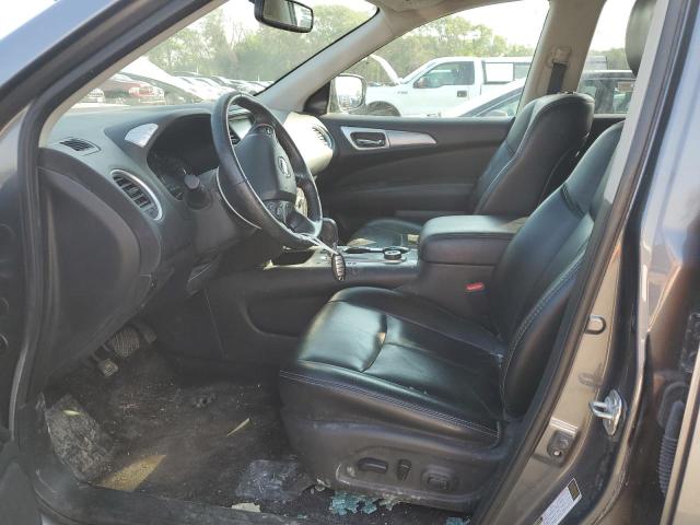 5N1DR2MM9JC612550 - 2018 NISSAN PATHFINDER S GRAY photo 7