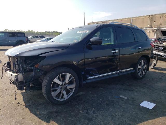 5N1AR2MM8EC673610 - 2014 NISSAN PATHFINDER S BLACK photo 1