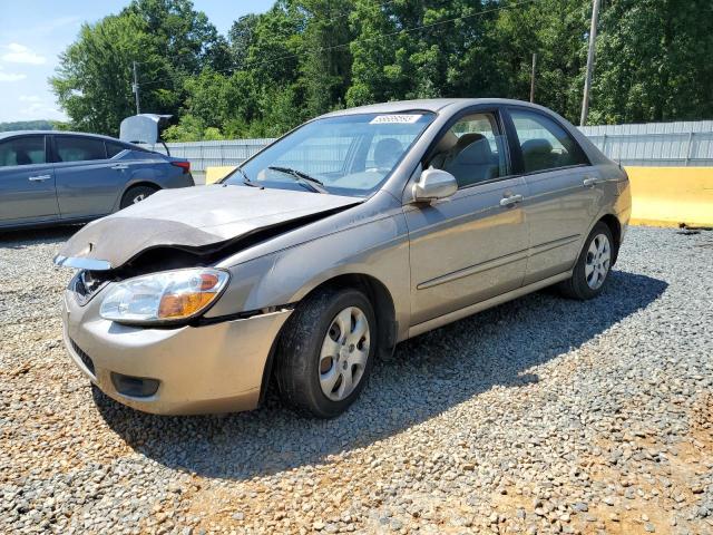 KNAFE121X75473115 - 2007 KIA SPECTRA EX TAN photo 1