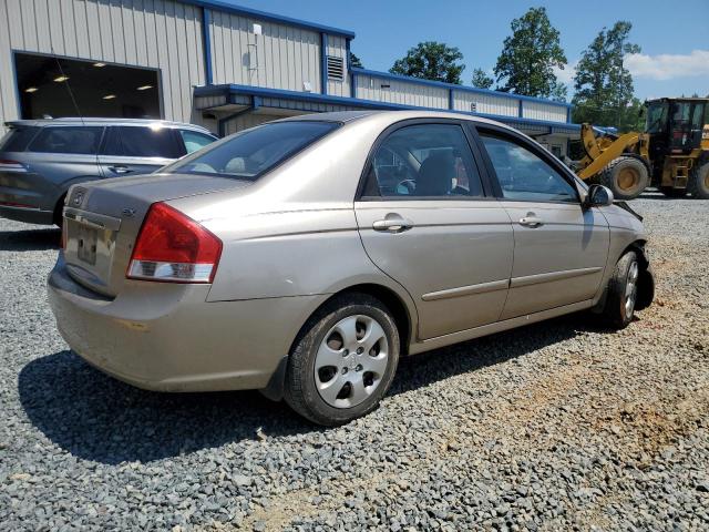 KNAFE121X75473115 - 2007 KIA SPECTRA EX TAN photo 3