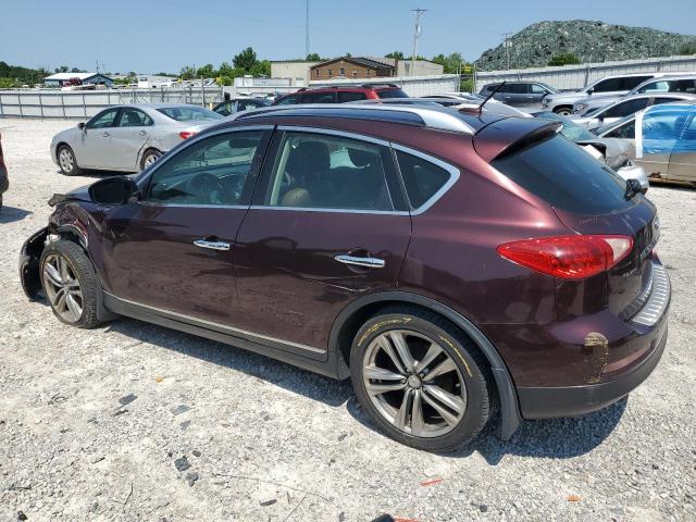 JN1AJ0HR9CM453490 - 2012 INFINITI EX35 BASE MAROON photo 2