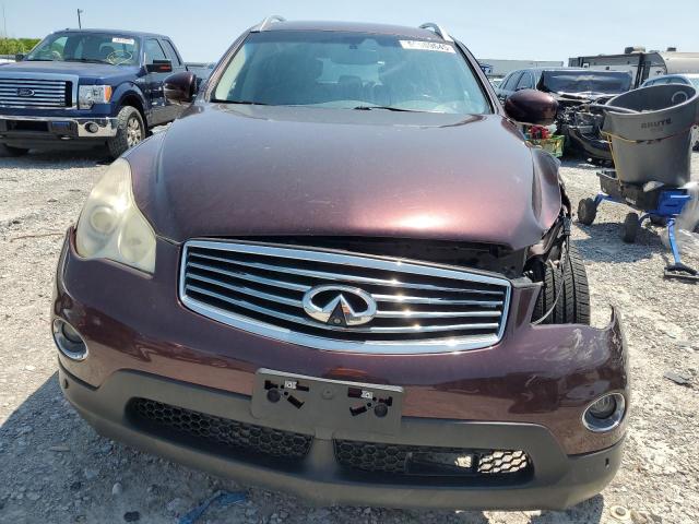 JN1AJ0HR9CM453490 - 2012 INFINITI EX35 BASE MAROON photo 5