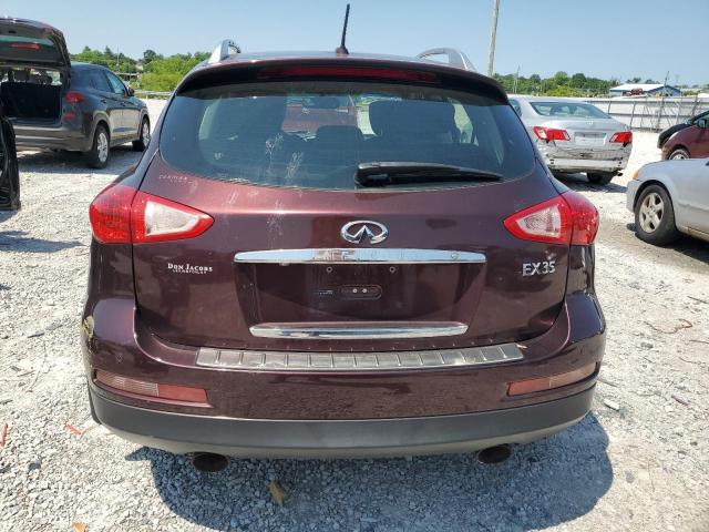 JN1AJ0HR9CM453490 - 2012 INFINITI EX35 BASE MAROON photo 6