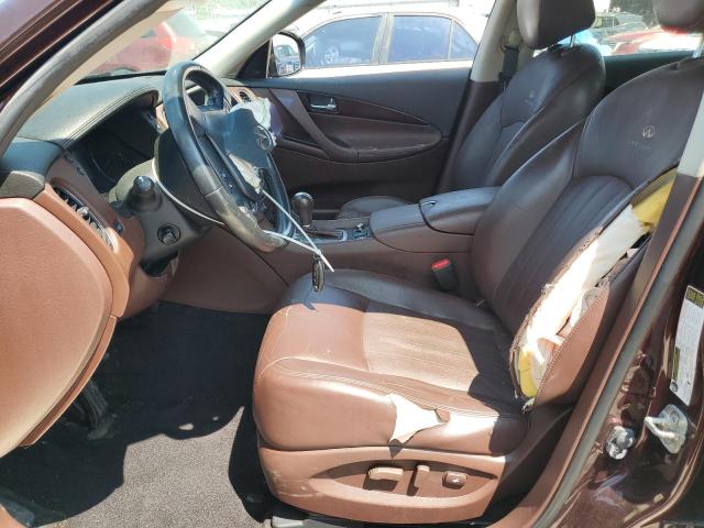 JN1AJ0HR9CM453490 - 2012 INFINITI EX35 BASE MAROON photo 7