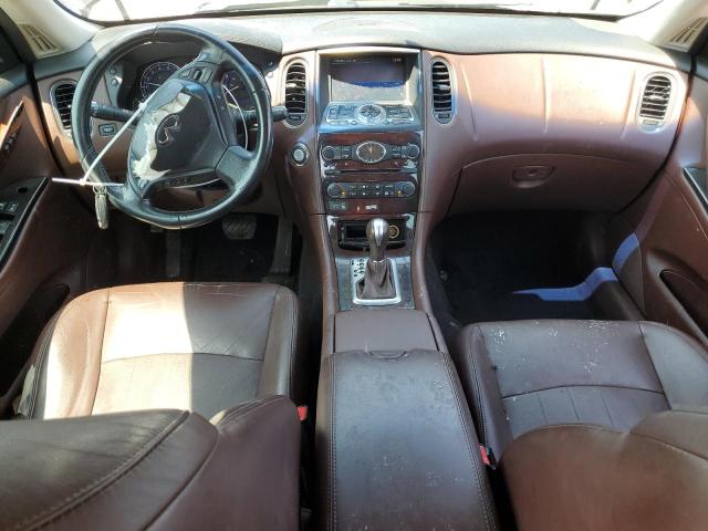 JN1AJ0HR9CM453490 - 2012 INFINITI EX35 BASE MAROON photo 8