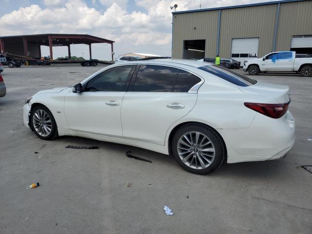 JN1EV7AR4JM430513 - 2018 INFINITI Q50 LUXE WHITE photo 2