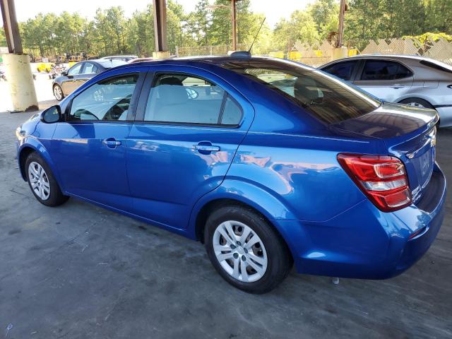 1G1JB5SH8J4112711 - 2018 CHEVROLET SONIC LS BLUE photo 2