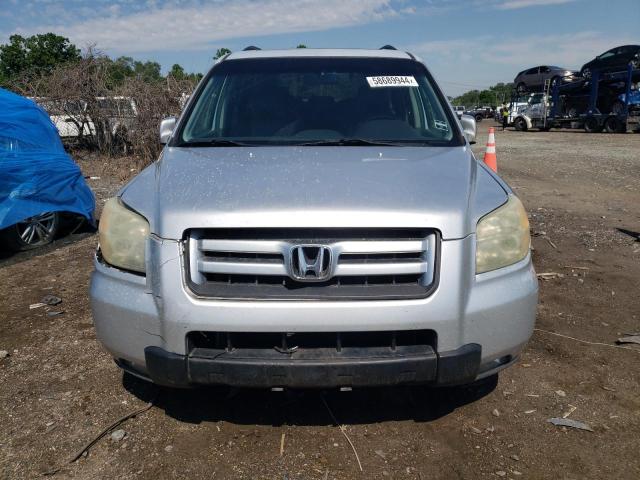 5FNYF18716B004125 - 2006 HONDA PILOT EX SILVER photo 5