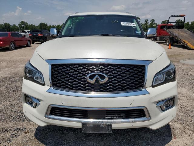 JN8AZ2ND0H9830667 - 2017 INFINITI QX80 BASE WHITE photo 5