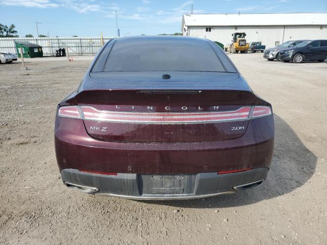 3LN6L5MUXHR602942 - 2017 LINCOLN MKZ HYBRID RESERVE PURPLE photo 6