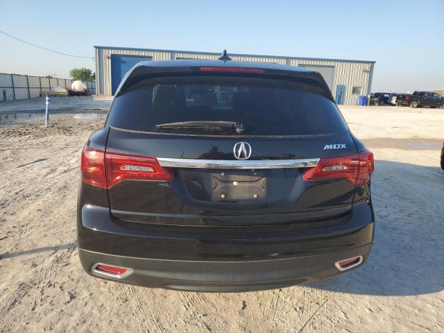 5FRYD3H20GB007541 - 2016 ACURA MDX BLACK photo 6