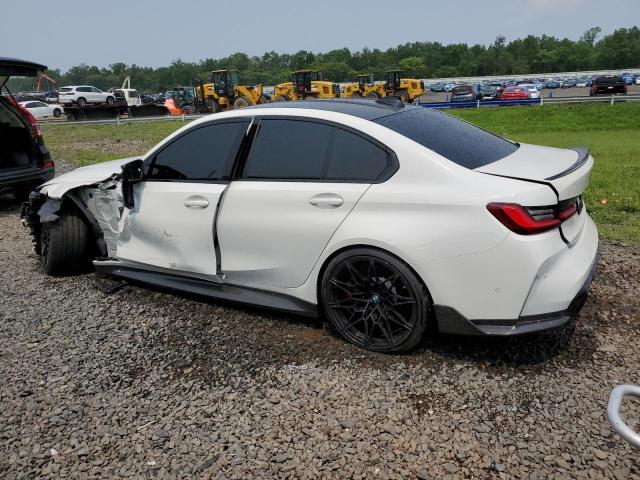 WBS43AY05NFM44250 - 2022 BMW M3 COMPETITION WHITE photo 2