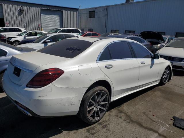 WDDUG8DB8KA479939 - 2019 MERCEDES-BENZ S 560 WHITE photo 3