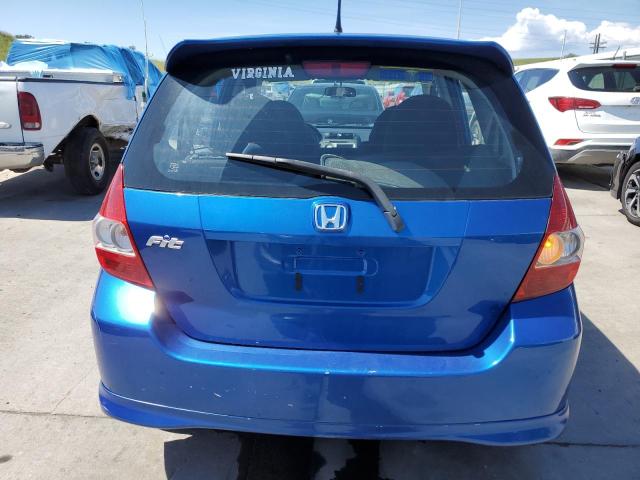 JHMGD386X7S028687 - 2007 HONDA FIT S ლურჯი ფოტო 6