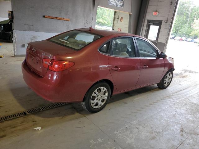 KMHDU46D99U799818 - 2009 HYUNDAI ELANTRA GLS RED photo 3