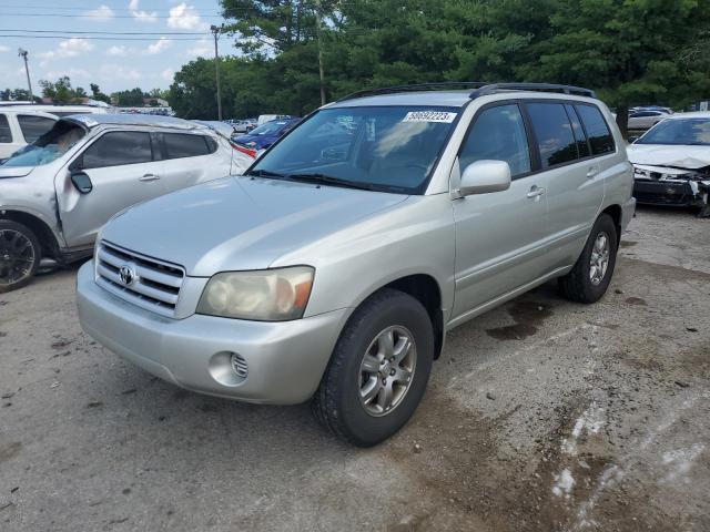 JTEDP21A840008722 - 2004 TOYOTA HIGHLANDER BASE GRAY photo 1