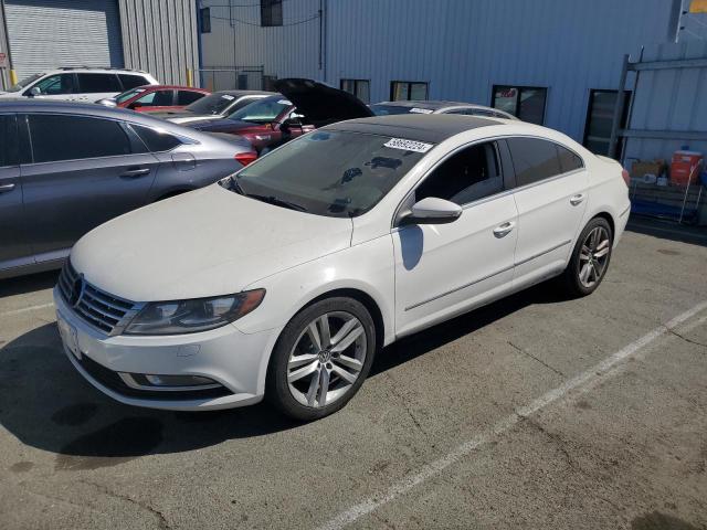 WVWRP7ANXDE525579 - 2013 VOLKSWAGEN CC LUXURY WHITE photo 1