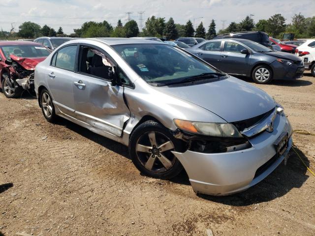 1HGFA16816L105990 - 2006 HONDA CIVIC EX SILVER photo 4