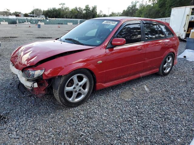 JM1BJ245821588413 - 2002 MAZDA PROTEGE PR5 红色 照片 1