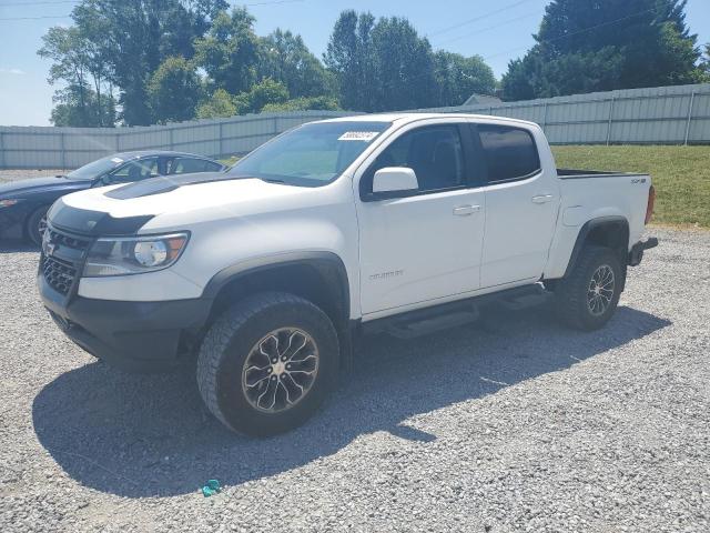 1GCGTEEN2J1157239 - 2018 CHEVROLET COLORADO ZR2 WHITE photo 1