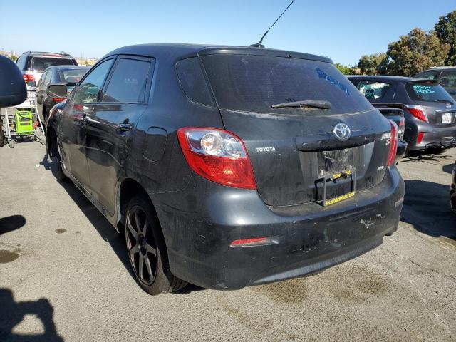 2T1LE4EE4AC017966 - 2010 TOYOTA MATRIX S BLACK photo 2