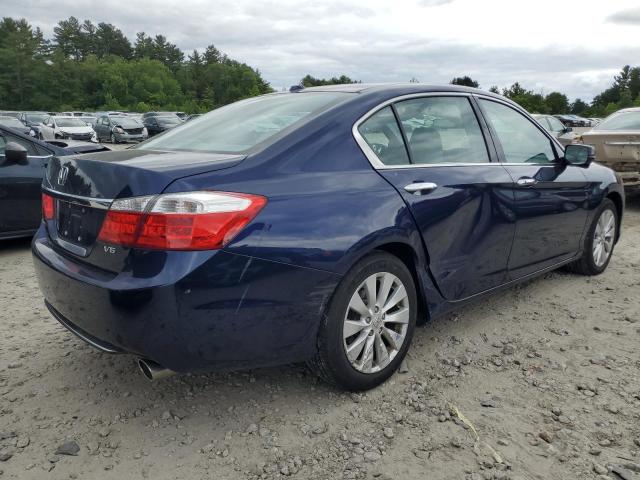 1HGCR3F80FA036082 - 2015 HONDA ACCORD EXL BLUE photo 3