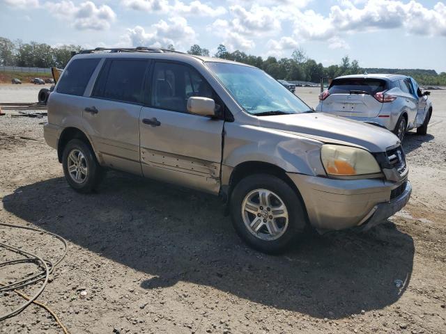 2HKYF18633H590623 - 2003 HONDA PILOT EXL SILVER photo 4