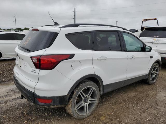 1FMCU0HD2KUB55908 - 2019 FORD ESCAPE SEL WHITE photo 3