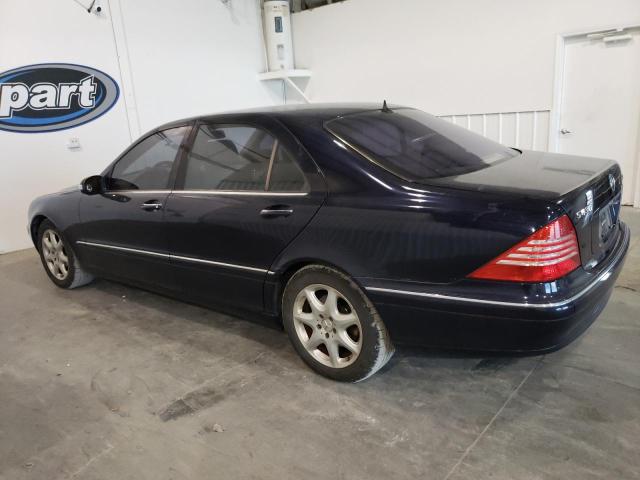 WDBNG83J13A331655 - 2003 MERCEDES-BENZ S 430 4MATIC BLUE photo 2