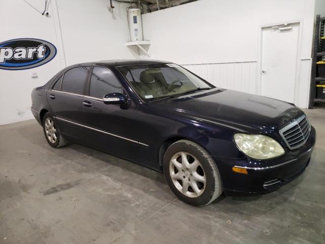 WDBNG83J13A331655 - 2003 MERCEDES-BENZ S 430 4MATIC BLUE photo 4