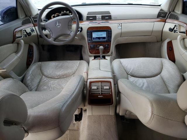 WDBNG83J13A331655 - 2003 MERCEDES-BENZ S 430 4MATIC BLUE photo 8