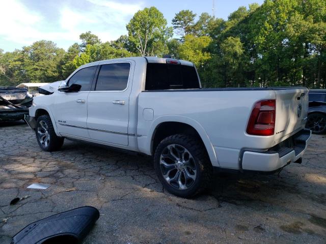 1C6SRFHTXKN746582 - 2019 RAM 1500 LIMITED WHITE photo 2