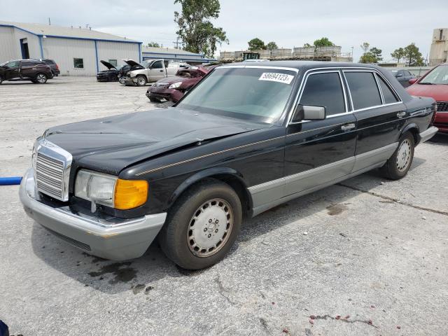 WDBCA35D6HA327000 - 1987 MERCEDES-BENZ 420 SEL BLACK photo 1